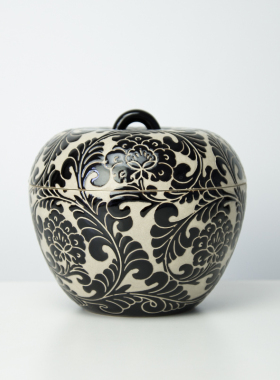 手工茶叶罐磁州安氏陶瓷储存