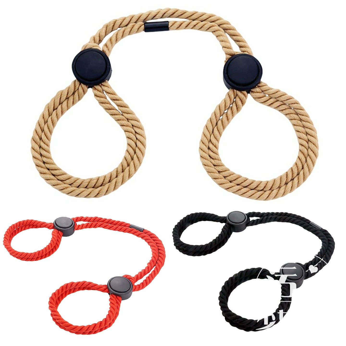 多功能可调节棉绳手脚铐道具简单好用束手捆脚捆手腕用品内衣配件,女士内衣/男士内衣/家居服,内衣配件,淘宝优惠券,粉丝福利购,淘宝优惠卷