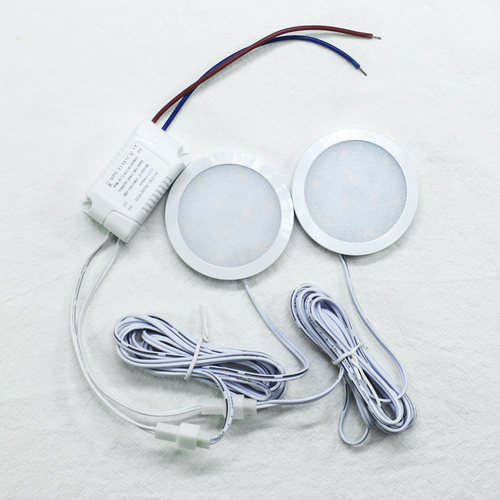 led超薄柜底灯免开孔直径60MM3W