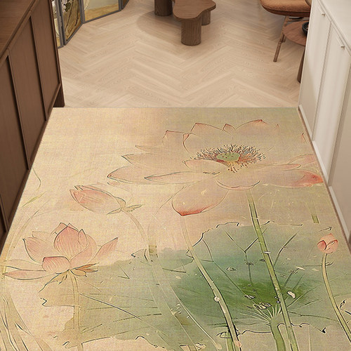 中古风入户防滑免洗可裁剪门垫