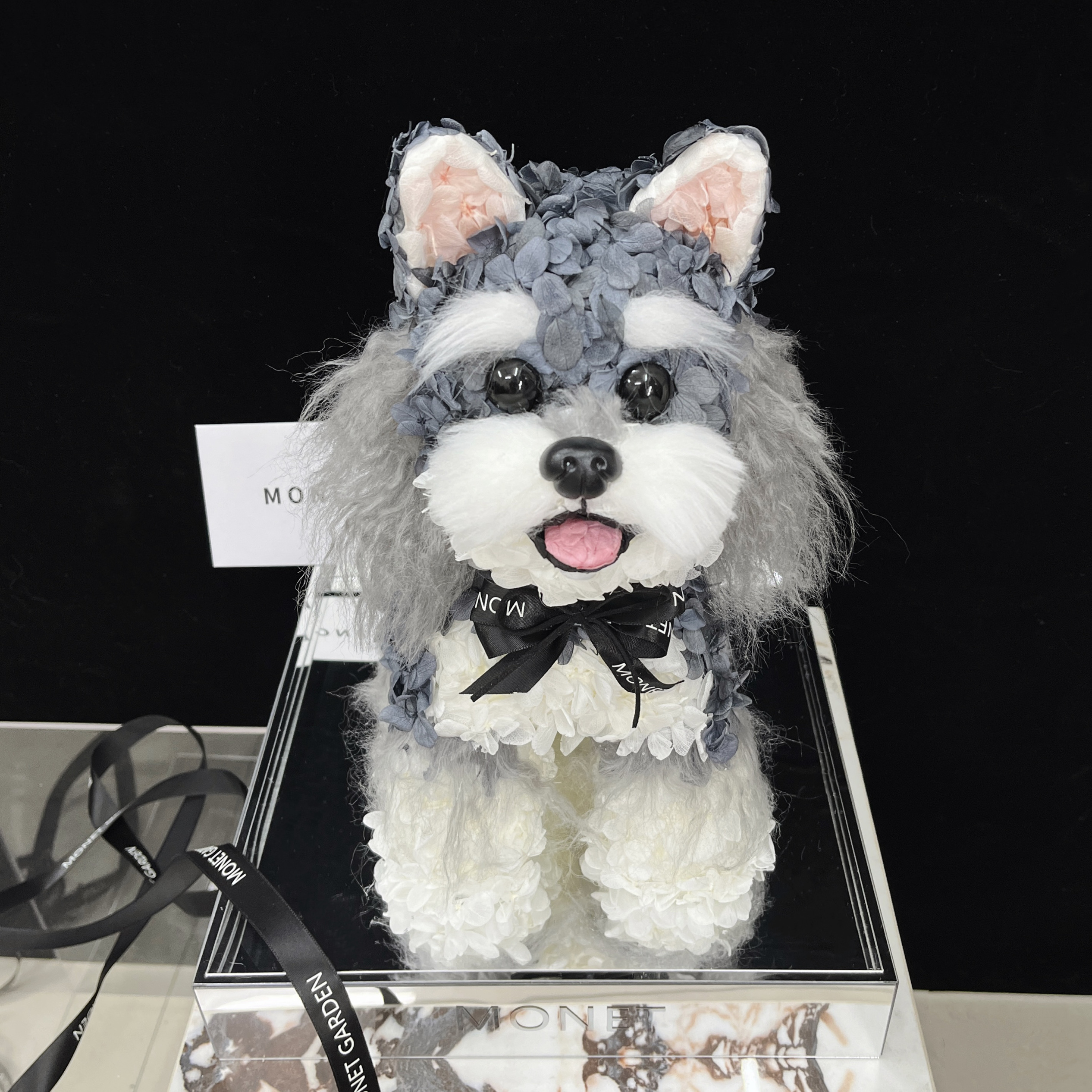 MONET雪纳瑞狗狗永生花匠心定制