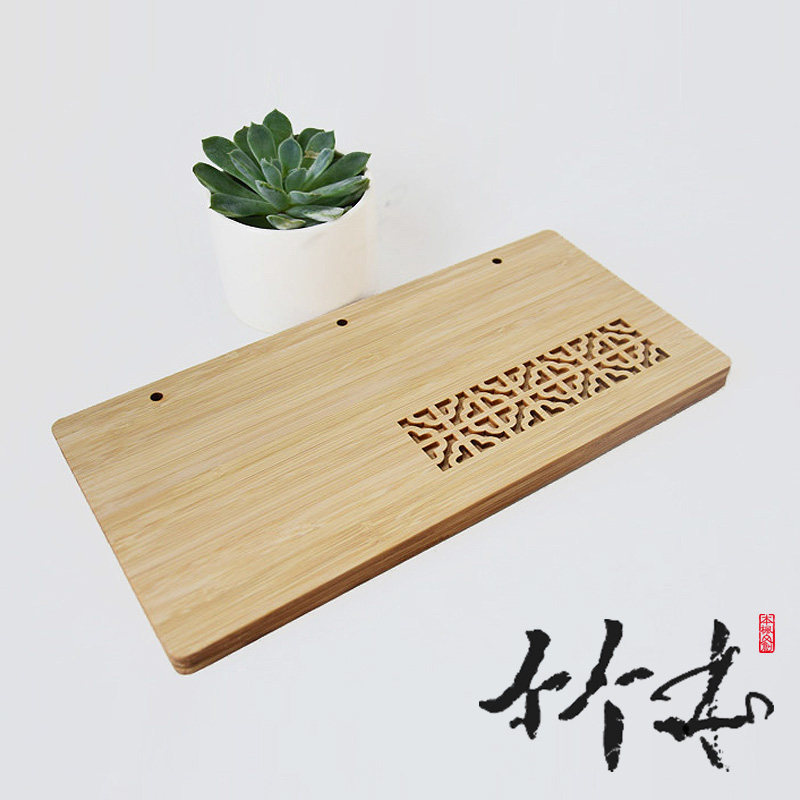 通用茶单菜谱封面竹制品封壳日记本外壳笔记本手账本绘本来图定制