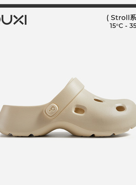 朴西星际洞洞鞋女夏季户外沙滩鞋eva厚底踩屎感包头防滑外穿拖鞋