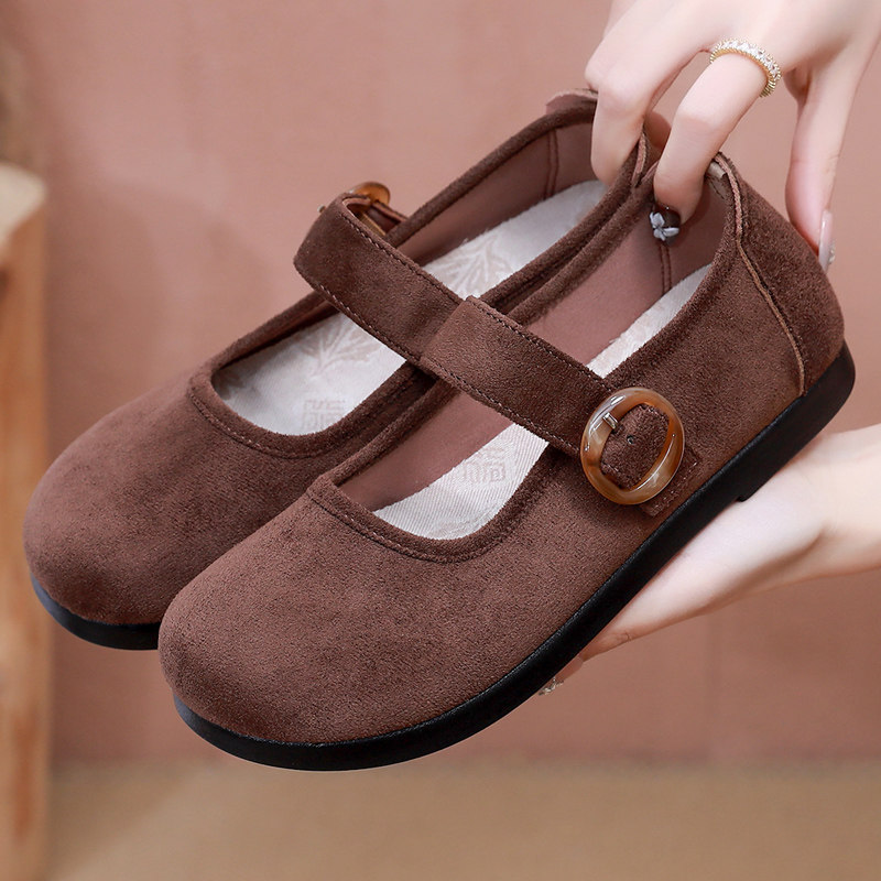 老北京新款女单鞋老人黑布鞋轻便软底妈妈工作鞋舒适防滑广场舞鞋