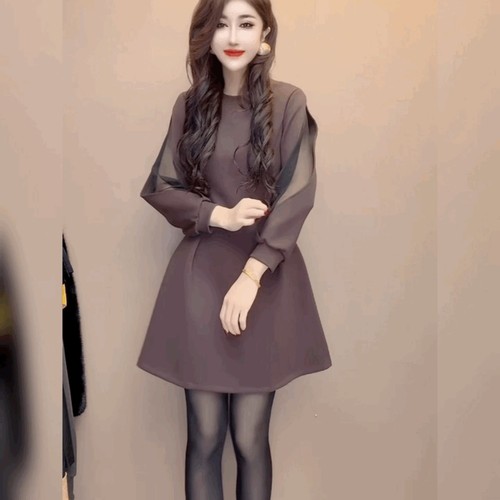 小众气质打底裙子小黑裙礼服裙