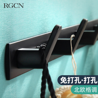 试衣间挂钩女装服装店更衣室衣服墙上进户门玄关卧室挂衣钩免打孔