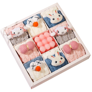 袜子蛋糕礼盒生日礼物女生送闺蜜高级感实用圣诞节新年小众礼品