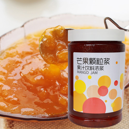原汁含量多茗人道顶立芒果果酱