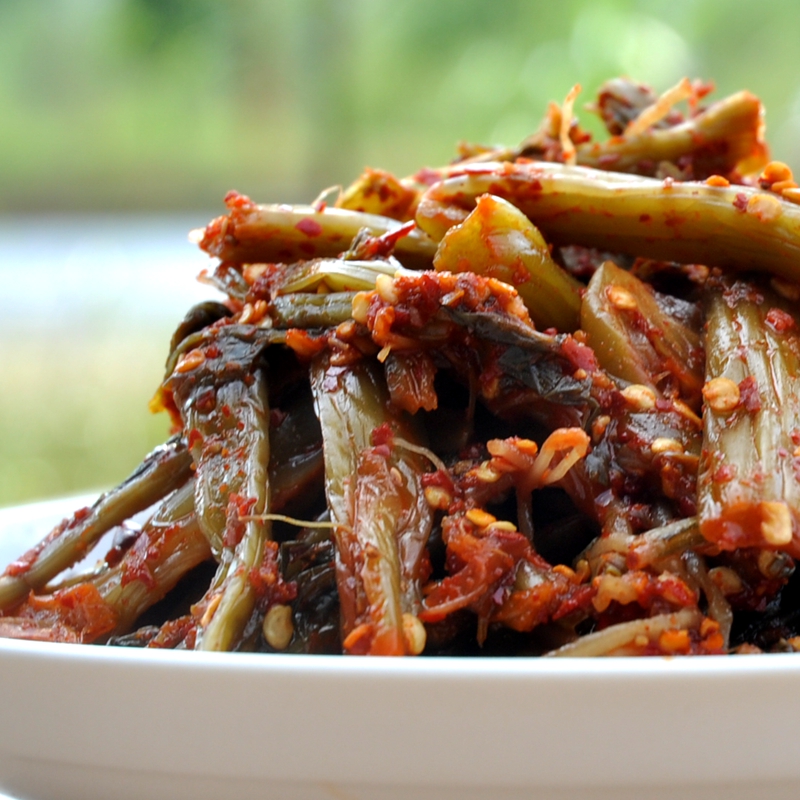 云南德宏腊腌菜傣味芒市辣腌菜