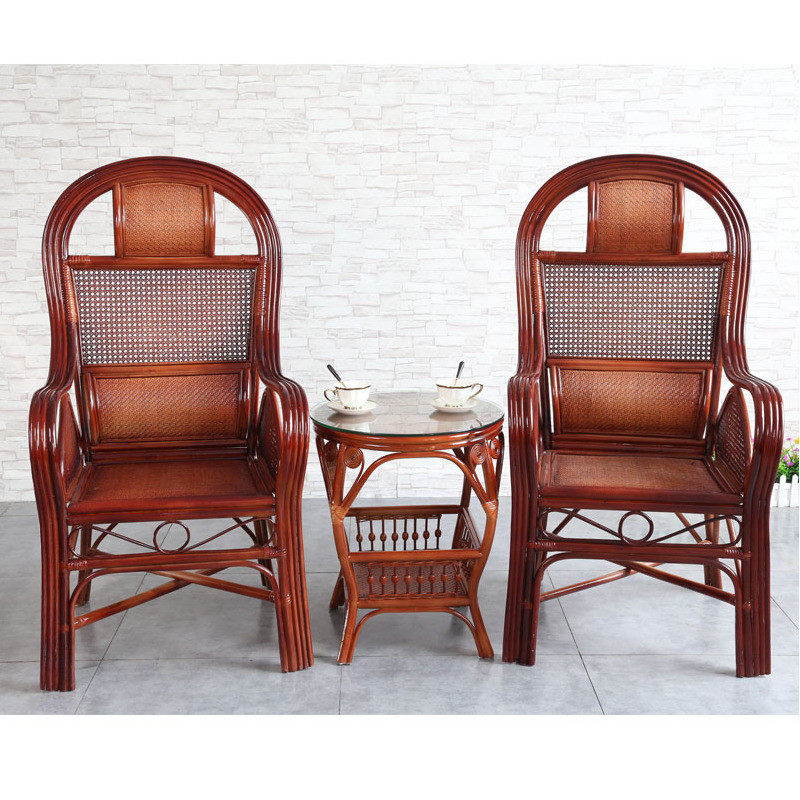 藤椅三件套阳台桌椅休闲椅靠背椅家用简约现代腾椅子客厅茶几组合,住宅家具,桌椅套件,淘宝优惠券,粉丝福利购,淘宝优惠卷