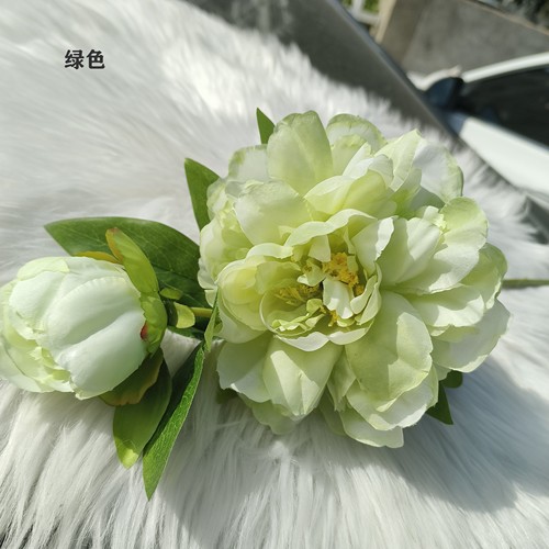 高品质仿真花牡丹花假花客厅餐桌装饰摆设花艺高级感牡丹装饰插花