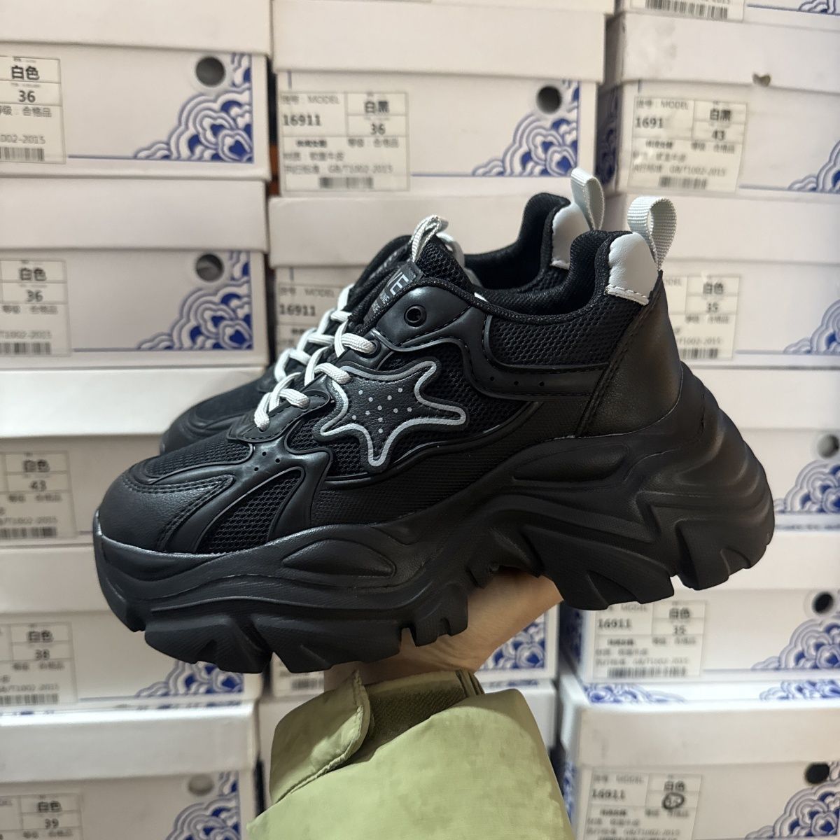 6cm超轻软撤柜断码厚底真