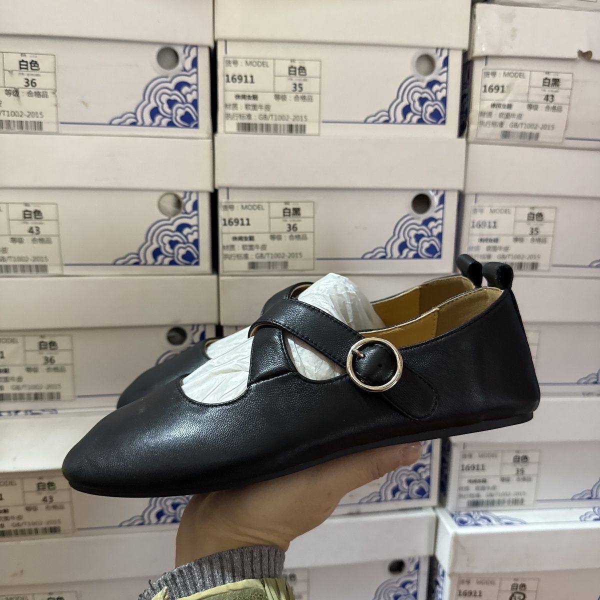 品牌商场撤柜断码平底真皮玛丽珍鞋女春秋新款法式浅口单鞋软底潮,女鞋,玛丽珍鞋,淘宝优惠券,粉丝福利购,淘宝优惠卷