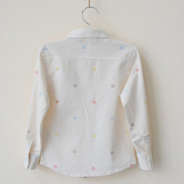 Chemise garcon à manche longue - Ref 2078303 Image 3