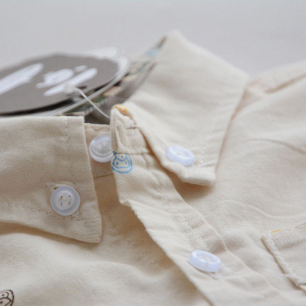 Chemise garcon à manche longue - Ref 2078303 Image 5