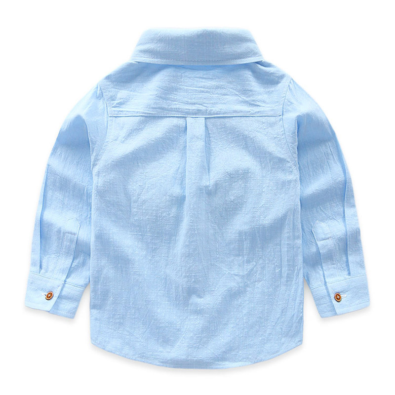 Chemise garcon à manche longue - Ref 2081970 Image 3