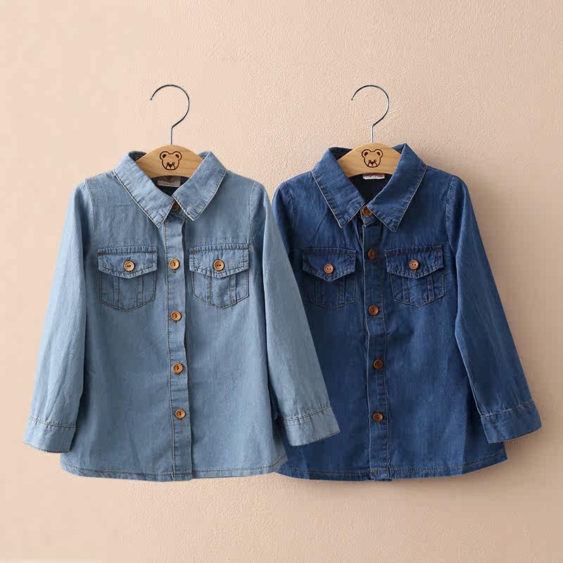 Chemise fille à manche longue - Ref 2088514 Image 1