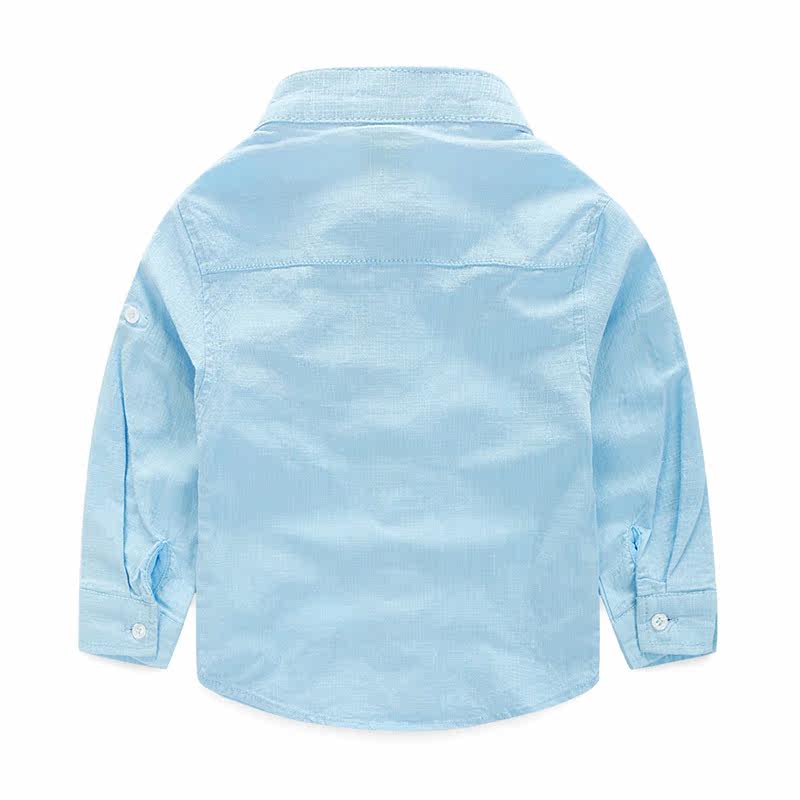 Chemise garcon à manche longue - Ref 2076318 Image 3