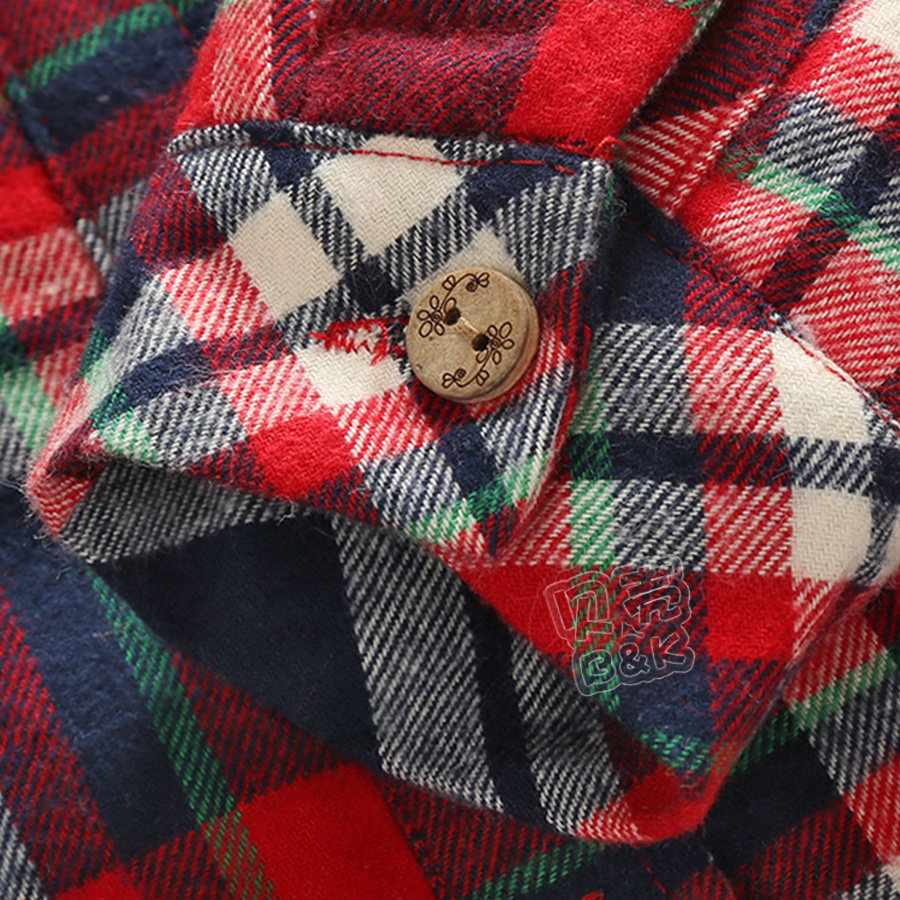 Chemise garcon à manche longue - Ref 2081952 Image 4