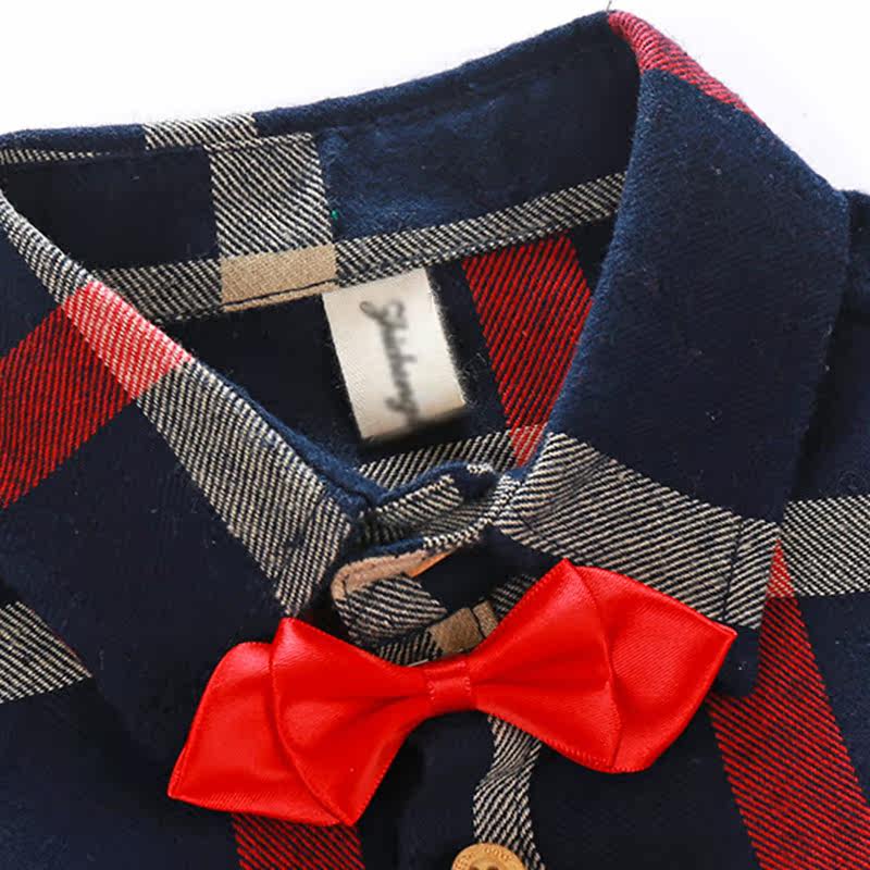 Chemise garcon à manche longue - Ref 2081957 Image 4