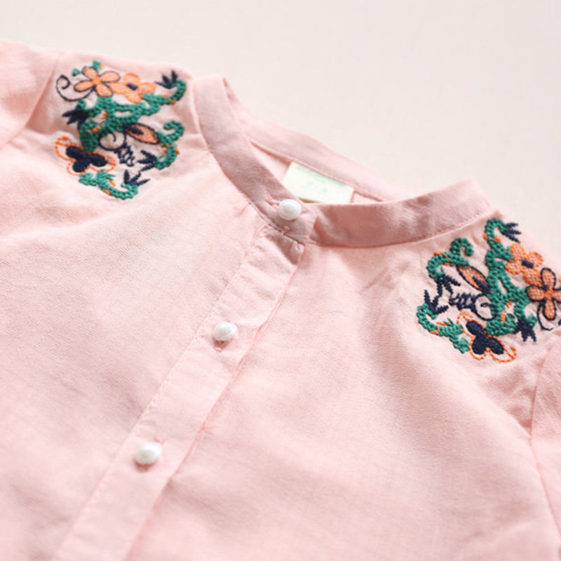 Chemise fille à manche longue - Ref 2088517 Image 4