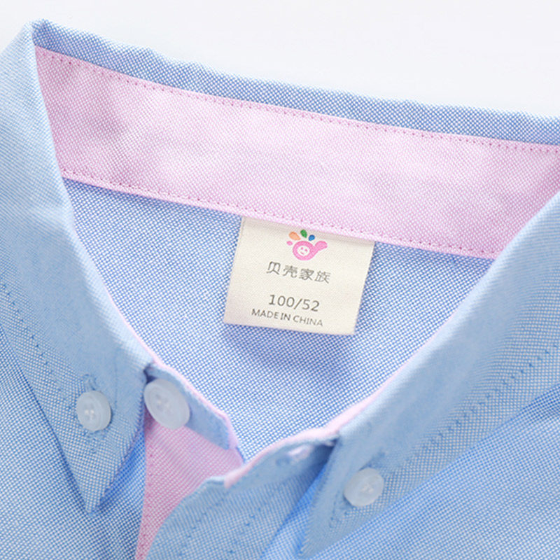 Chemise garcon à manche longue - Ref 2081950 Image 4