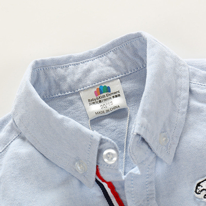 Chemise garcon à manche longue - Ref 2081929 Image 4
