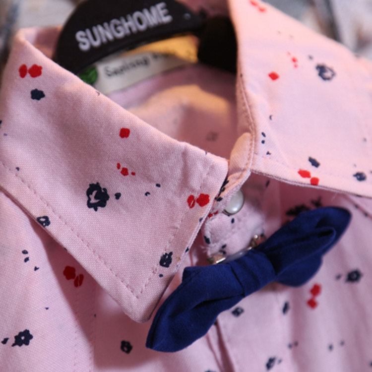 Chemise garcon à manche longue - Ref 2081922 Image 3