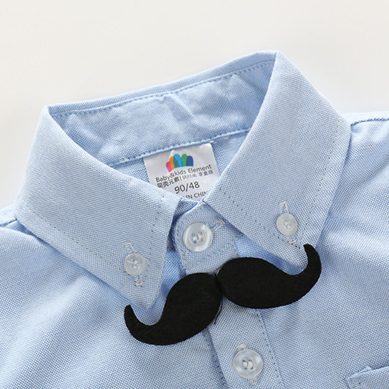 Chemise garcon à manche longue - Ref 2081963 Image 4