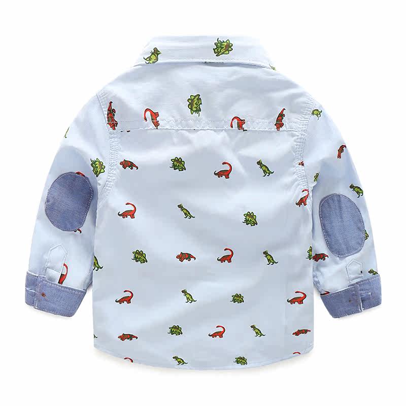 Chemise garcon à manche longue - Ref 2081942 Image 3