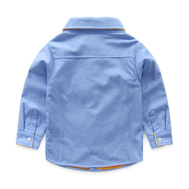 Chemise garcon à manche longue - Ref 2081927 Image 3