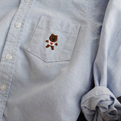 Chemise garcon à manche longue - Ref 2074860 Image 4