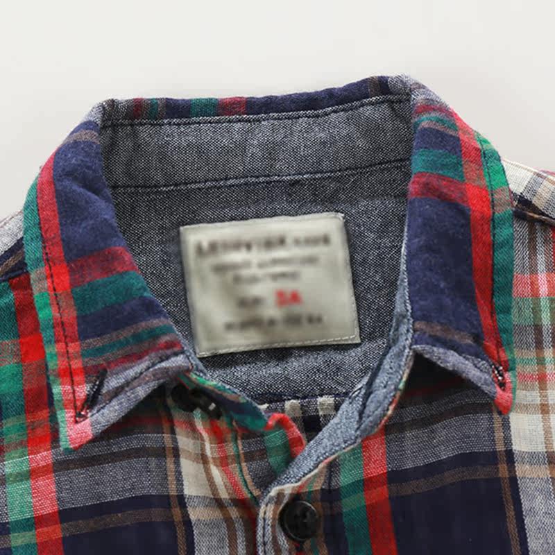 Chemise garcon à manche longue - Ref 2081921 Image 4