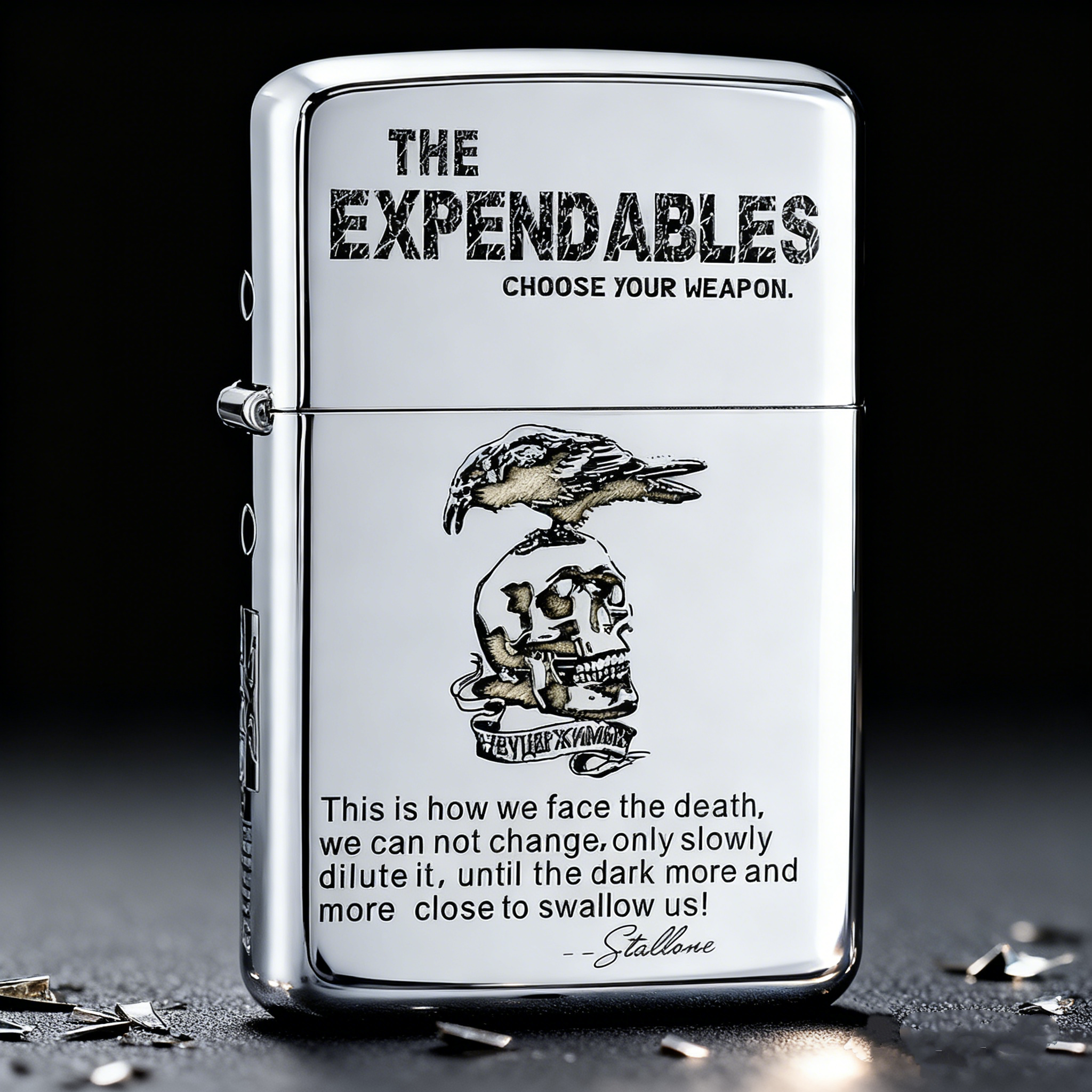 佐罗三代敢死队煤油打火机限量防风超薄790创意潮火机新年礼物男