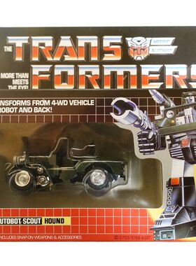 变形玩具金刚 G1  探长 吉普车 动画1984 全新未拆封盒装 包邮