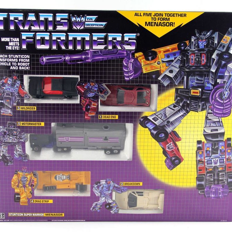 變形玩具金剛 G1 汽車大師 飛天虎套裝 動畫1984 全新未拆封 包郵