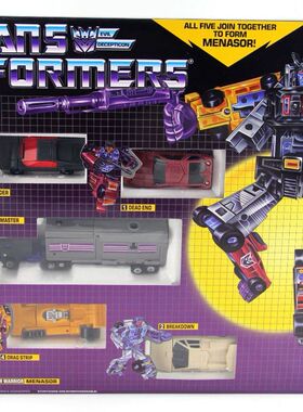 变形玩具金刚 G1 汽车大师 飞天虎套装 动画1984 全新未拆封 包邮