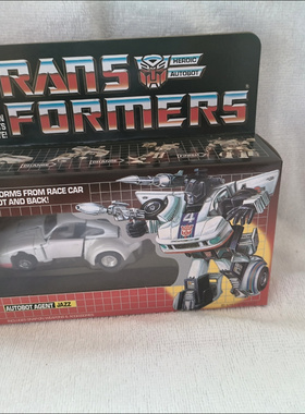 变形玩具金刚 G1 爵士 动画1984 汽车人全新未拆封盒装 包邮