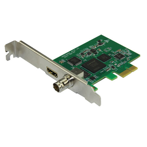 单路高清SDI视频采集卡SDI HDMI 高清采集卡4K视频直播视频采集卡
