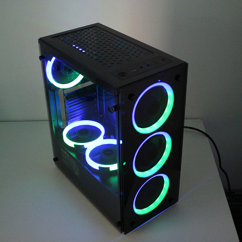 炫影水冷台式电脑主机箱 侧透游戏 USB3.0机箱ATX/背线/吃鸡在类目 电脑硬件/显示器/电脑周边, 机箱中 - 来自Buy2taobao.com提供专业的淘宝代购服务