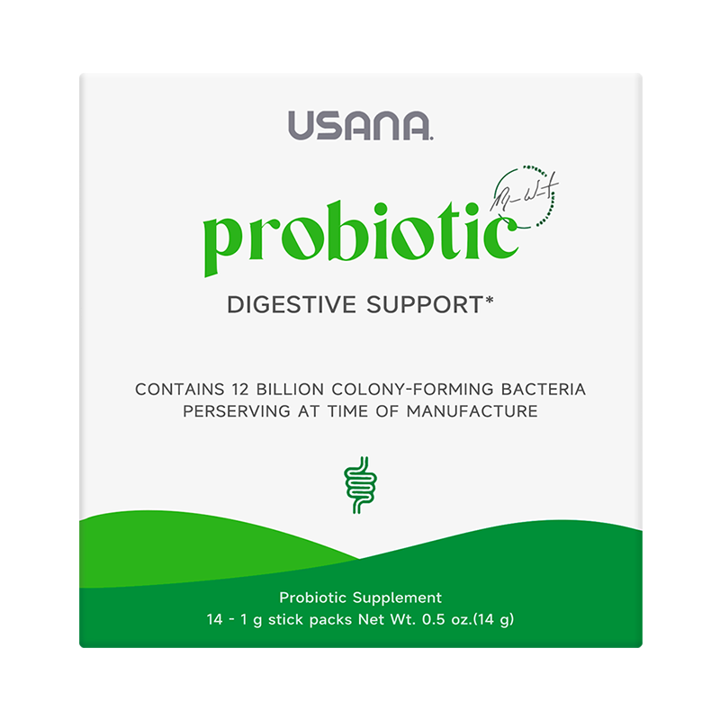 正品官网美国优莎娜usana益生菌 大人肠道肠胃成人益生菌冻干粉