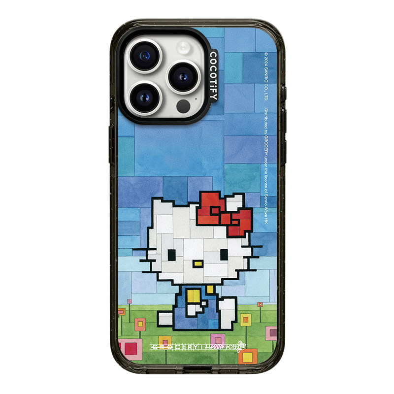 CASEins韩系少女心积木HelloKitty猫15适用16pro苹果16ProMax手机壳iPhone16全包12软