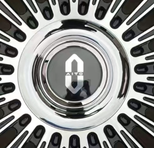 适用于问界M8悬浮轮毂盖标带LED灯专用黑化套件汽车配件改装 用品