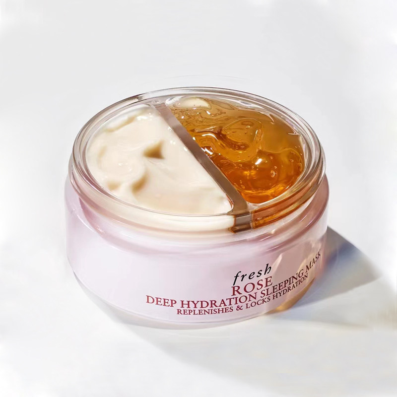 fresh馥蕾诗 玫瑰润泽保湿双效睡眠面膜70ml鸳鸯锅滋养