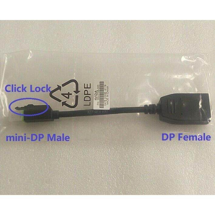 原装MiniDP转DP母转接线电子线