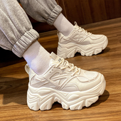 厚底增高运动老爹鞋 贝贝女2026新款 舒适潮流百搭透气薄款 时尚 夏季