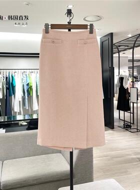 韩国代购 美夏MICHAA 23秋半身裙 MIN8-WSK-010 套装