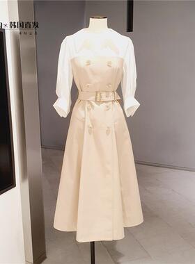 韩国直邮代购MICHAA  23秋 宋慧乔同款连衣裙 MIN7-WOP-110