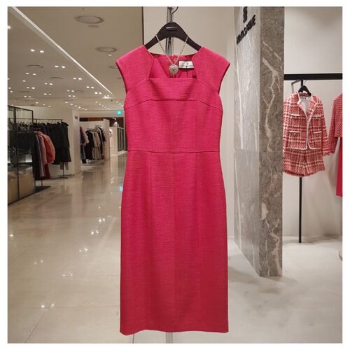 韩国 MOJO.S.PHINE 专柜正品代购 23春夏 气质连衣裙 J231MSE020