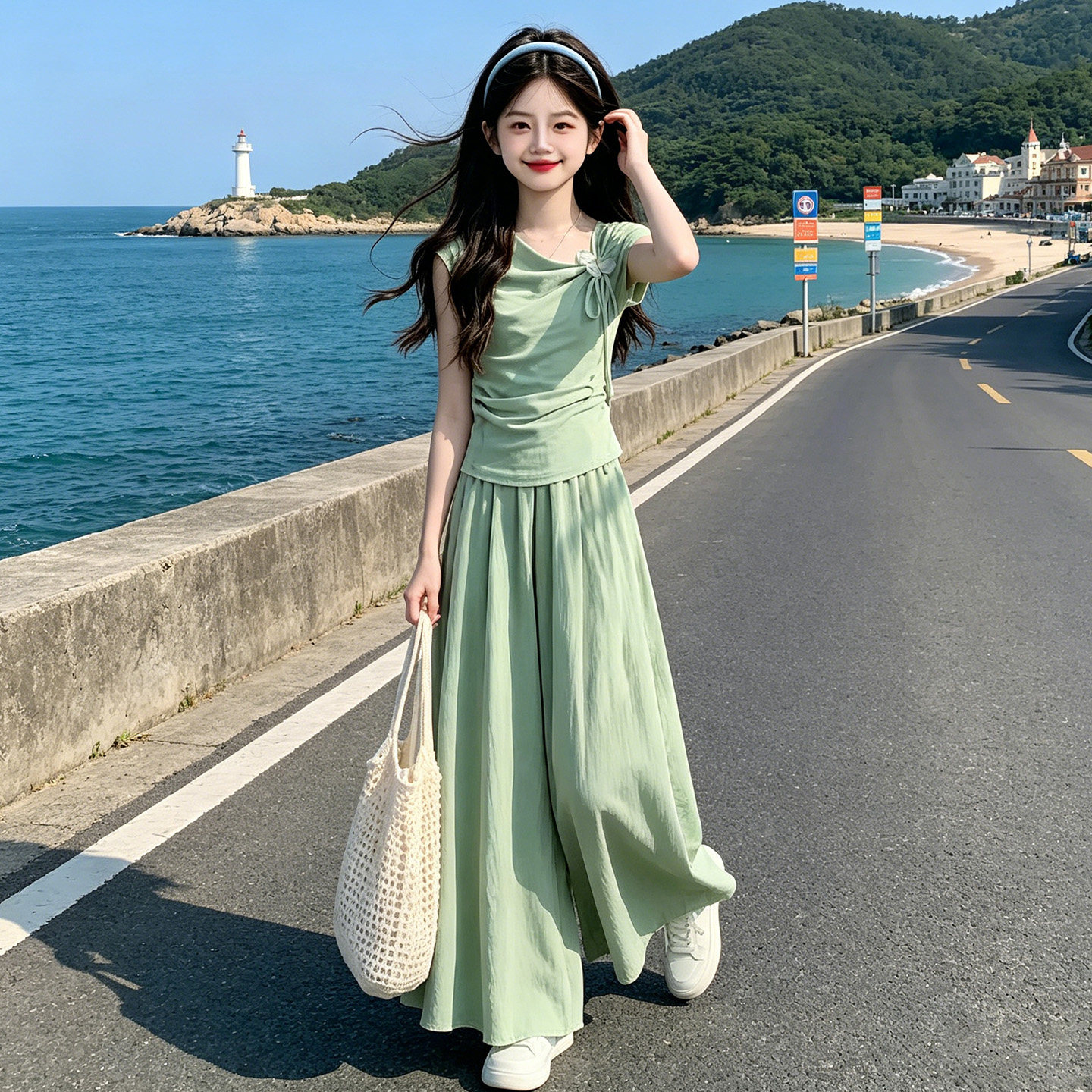 女大童2026新款韩系夏装套装潮品